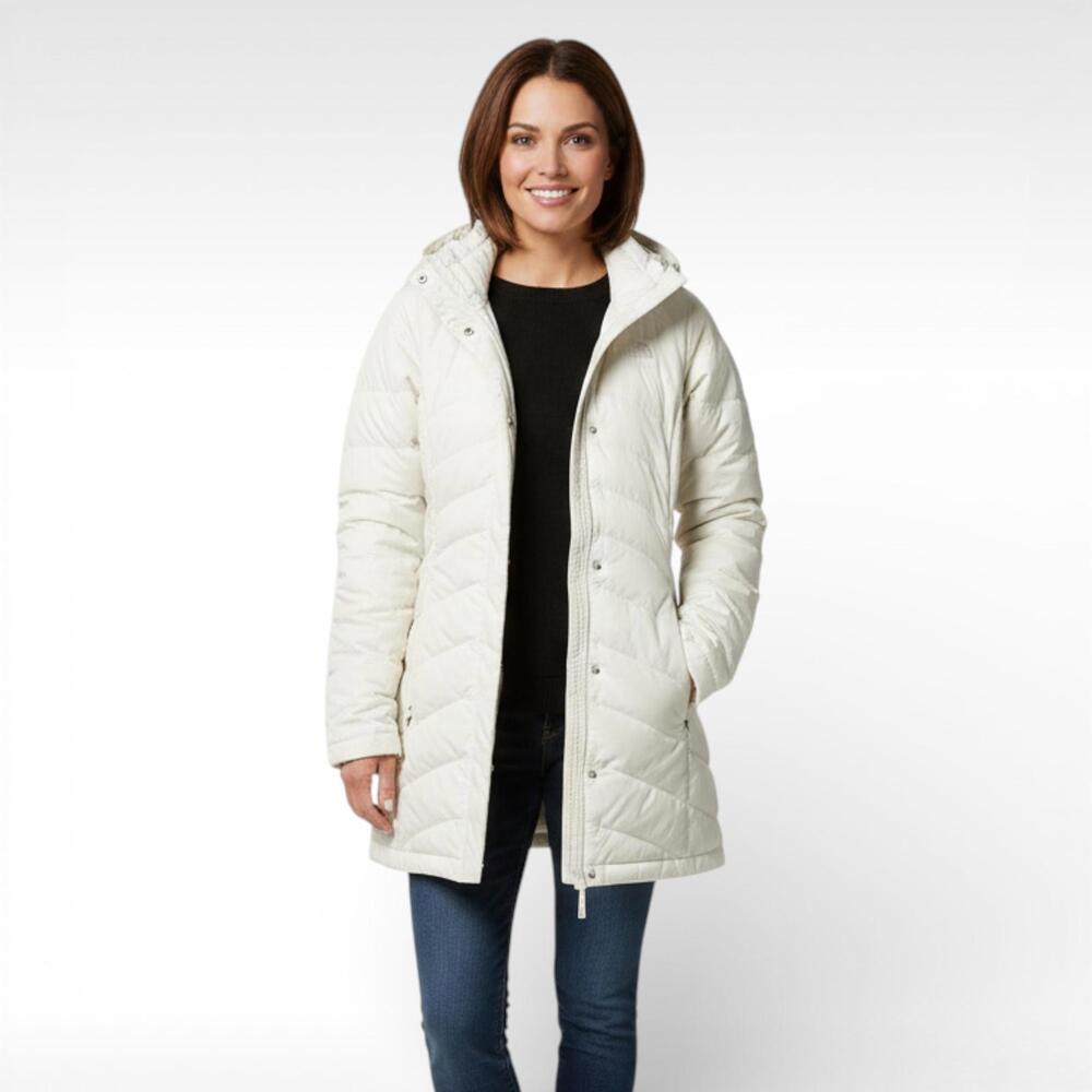 The North Face Metropolis Parka - 600 Down - White/Ivory - Size XS